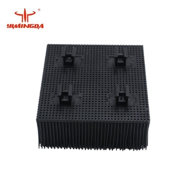 Les pièces automatiques de coupeur de poil balayent le poly bleu matériel de 100x100x42mm/couleur noire