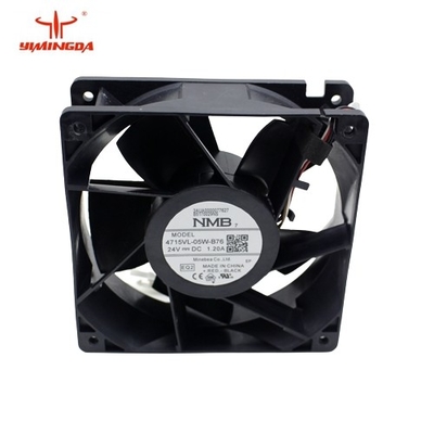 452500123 pièces automatiques de coupeur éventent la taille 120x120x38mm NMB 4715VL-05W-B76 pour le parangon HX