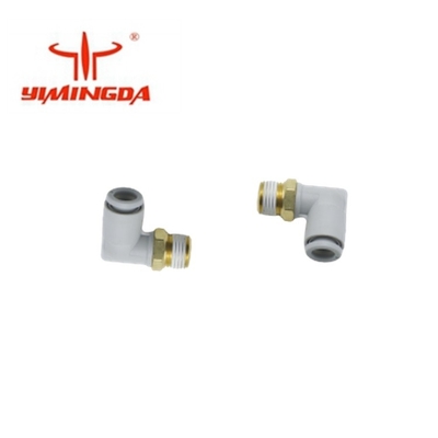 Pièces de rechange de coupeur de PN 465501062 adaptant le tube masculin de coude avec le mastic 6MM 1/8R