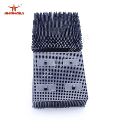 Le noir automatique en nylon de bloc de poil de coupeur balayent 100 X 100 X 42mm pour Morgan