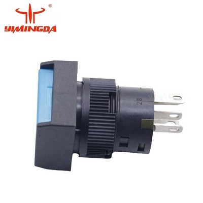 Numéro de pièce 925500524 Commutateur YB16SKW01-05-G Spot Pb W/Blue pour le coupeur GT7250
