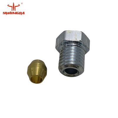 Vis de raccord de tuyau d'huile pour machine de découpe textile Bullmer Procut XL7501, N° de pièce 060866