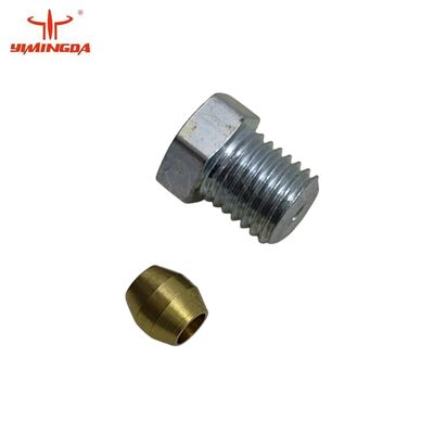 Vis de raccord de tuyau d'huile pour machine de découpe textile Bullmer Procut XL7501, N° de pièce 060866