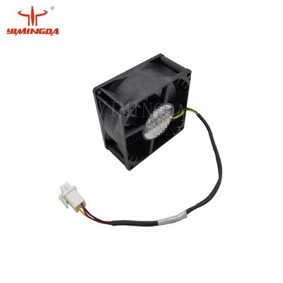 Partie de rechange de la machine de découpe textile n° 1012453000 / 1011409000 Ventilateur, 80x80x38mm, 90CFM, 24VDC