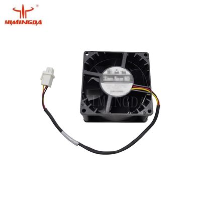 Partie de rechange de la machine de découpe textile n° 1012453000 / 1011409000 Ventilateur, 80x80x38mm, 90CFM, 24VDC