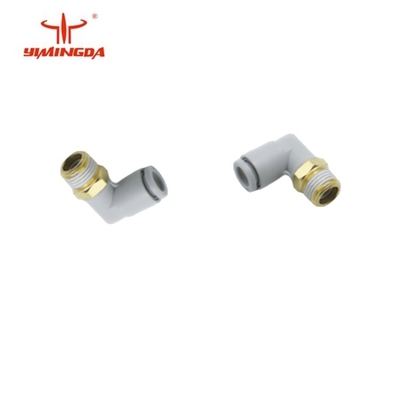 Pièces de rechange de coupeur de PN 465501062 adaptant le tube masculin de coude avec le mastic 6MM 1/8R